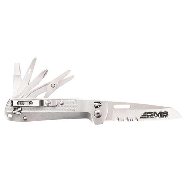 This Multi-tool Knife from the Leatherman Free series, makes for the... from ASI 46170 Compass Industries Inc