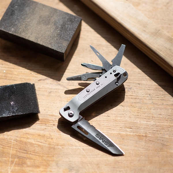 This Multi-tool Knife from the Leatherman Free series, makes for the... from ASI 46170 Compass Industries Inc