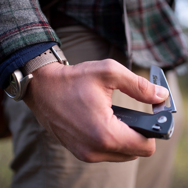 This Multi-tool Knife from the Leatherman Free series, makes for the... from ASI 46170 Compass Industries Inc