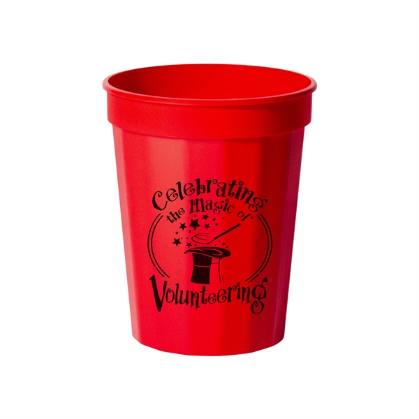 Tall 16 oz. fluted colored stadium cup.... from ASI 88200 TK Sorg's - A Div of Arch Promo Group, LLC / PETITE