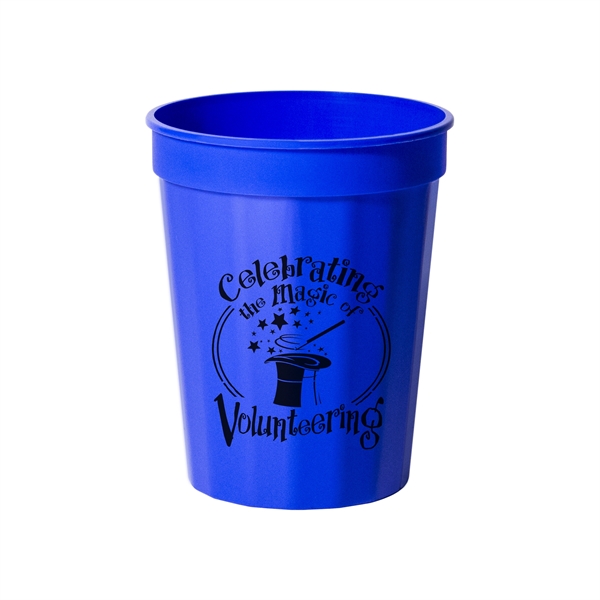 Tall 16 oz. fluted colored stadium cup.... from ASI 88200 TK Sorg's - A Div of Arch Promo Group, LLC / PETITE