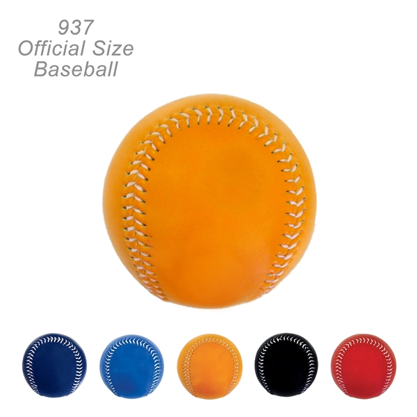 Official Size Baseball In Popular Fashionable Colors... from ASI 45100 Chulani Promotional Products, Inc / Competitive Edge Innovations/Chulani