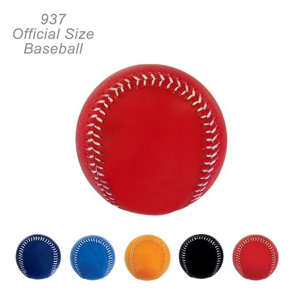 Official Size Baseball In Popular Fashionable Colors... from ASI 45100 Chulani Promotional Products, Inc / Competitive Edge Innovations/Chulani