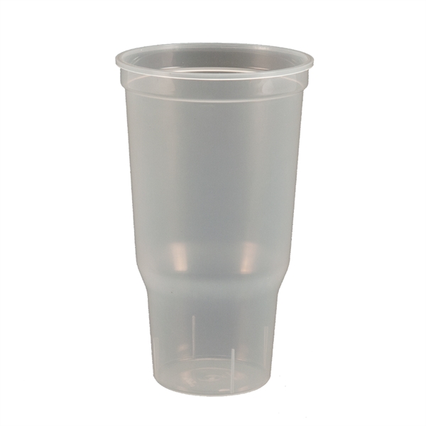 Ergonomic design, durable plastic stadium cup, 32 oz.... from ASI 77280 Pepco Poms / Pepco Poms