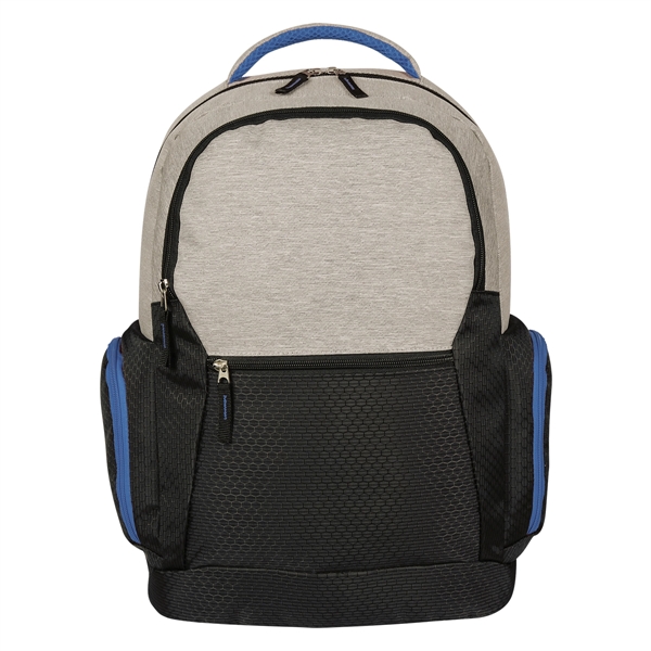 Backpack with space for a 17" laptop, multiple pockets, an air... from ASI 61125 Hit Promotional Products / Hit®