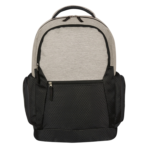 Backpack with space for a 17" laptop, multiple pockets, an air... from ASI 61125 Hit Promotional Products / Hit®