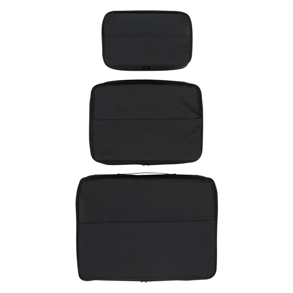 3-in-1 travel bag set with small, medium, and large bags made... from ASI 61125 Hit Promotional Products / Hit®