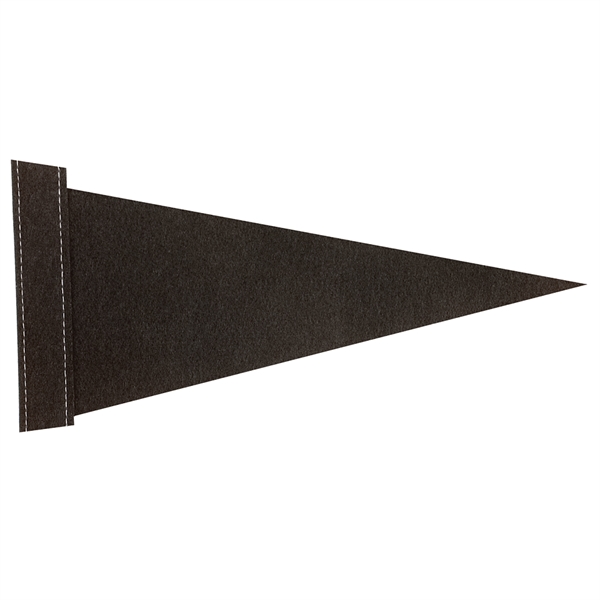 4" x 10" Felt pennant with edge strip.... from ASI 77280 Pepco Poms / Pepco Poms