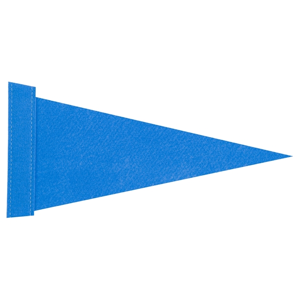 4" x 10" Felt pennant with edge strip.... from ASI 77280 Pepco Poms / Pepco Poms
