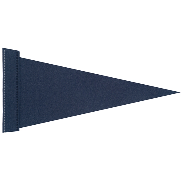 4" x 10" Felt pennant with edge strip.... from ASI 77280 Pepco Poms / Pepco Poms