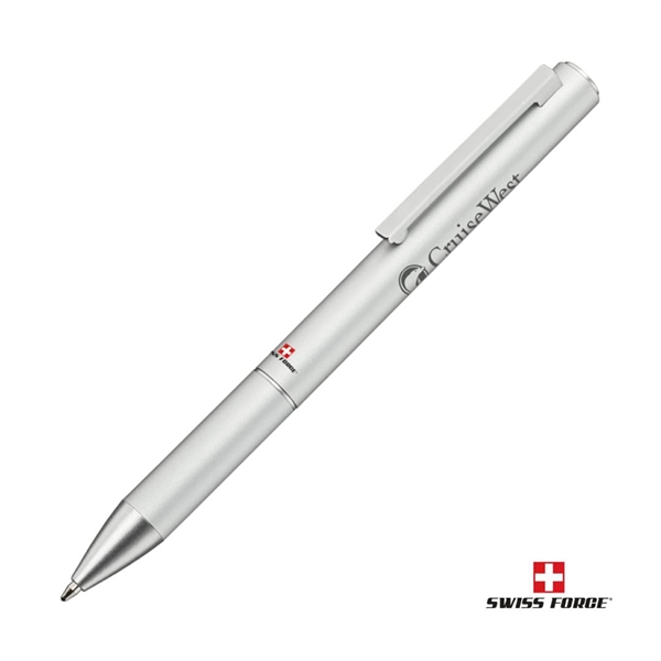 Sleek, metal twist action pen with soft hybrid ink refill. Available... from ASI 84592 St Regis Group