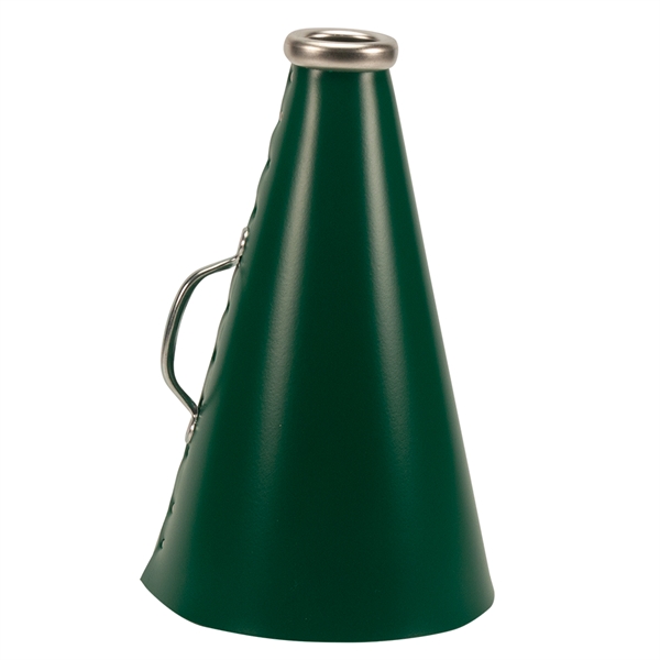 Blank megaphone made of plastic with steel handle and aluminum mouthpiece.... from ASI 77280 Pepco Poms / Pepco Poms
