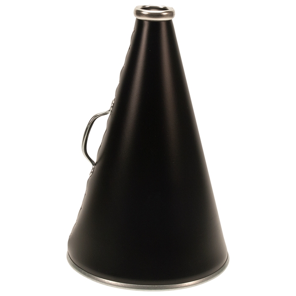 Blank megaphone made of plastic with steel handle and aluminum mouthpiece.... from ASI 77280 Pepco Poms / Pepco Poms