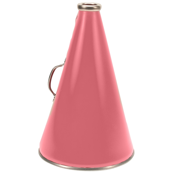 Blank megaphone made of plastic with steel handle and aluminum mouthpiece.... from ASI 77280 Pepco Poms / Pepco Poms