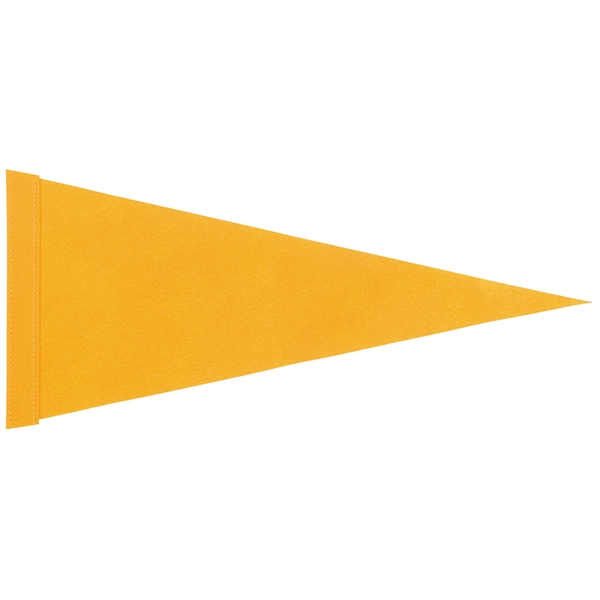Felt pennant with felt edge strip.... from ASI 77280 Pepco Poms / Pepco Poms