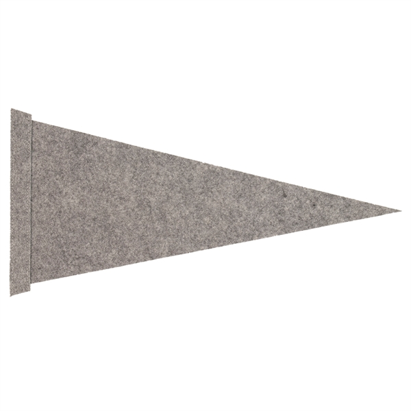 Felt pennant with felt edge strip.... from ASI 77280 Pepco Poms / Pepco Poms