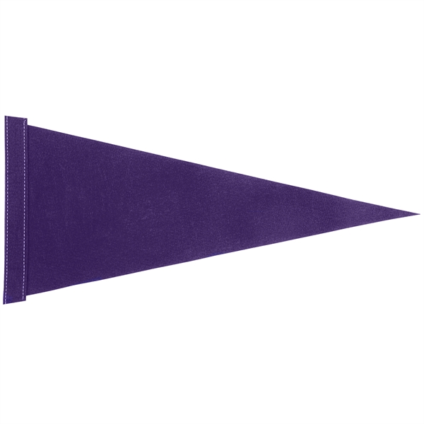 Felt pennant with felt edge strip.... from ASI 77280 Pepco Poms / Pepco Poms
