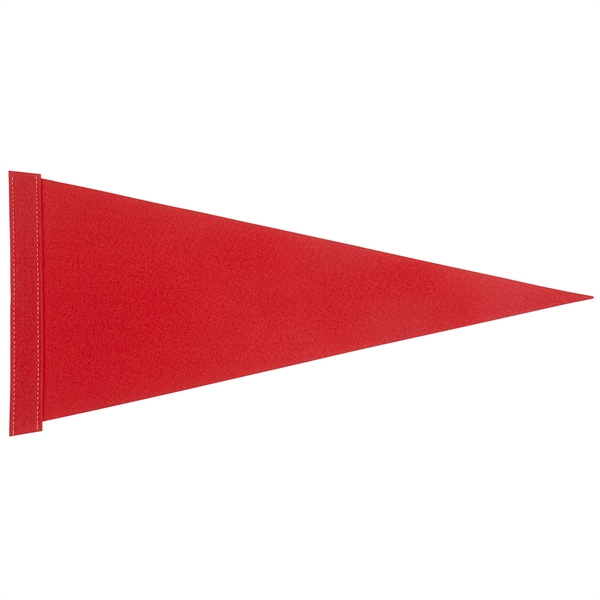 Felt pennant with felt edge strip.... from ASI 77280 Pepco Poms / Pepco Poms