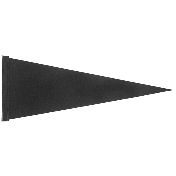 Felt 9" x 24" pennant with edge strip.... from ASI 77280 Pepco Poms / Pepco Poms