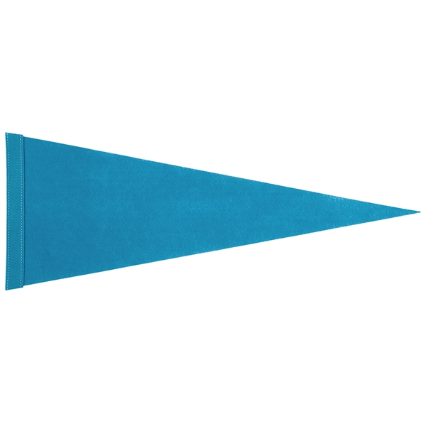 Felt 9" x 24" pennant with edge strip.... from ASI 77280 Pepco Poms / Pepco Poms
