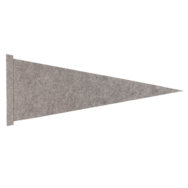 Felt 9" x 24" pennant with edge strip.... from ASI 77280 Pepco Poms / Pepco Poms