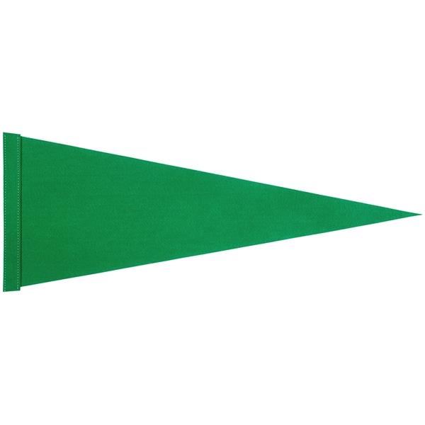 Felt 9" x 24" pennant with edge strip.... from ASI 77280 Pepco Poms / Pepco Poms