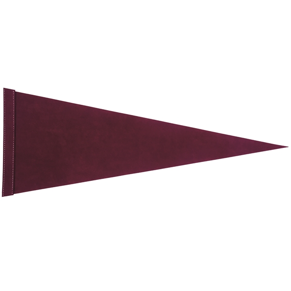 Felt 9" x 24" pennant with edge strip.... from ASI 77280 Pepco Poms / Pepco Poms