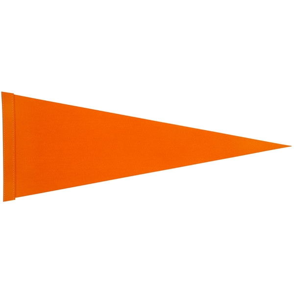 Felt 9" x 24" pennant with edge strip.... from ASI 77280 Pepco Poms / Pepco Poms