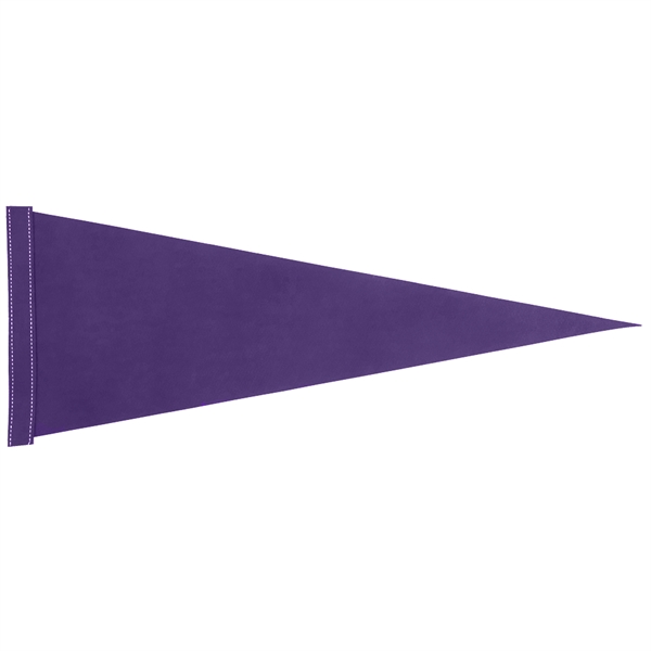 Felt 9" x 24" pennant with edge strip.... from ASI 77280 Pepco Poms / Pepco Poms