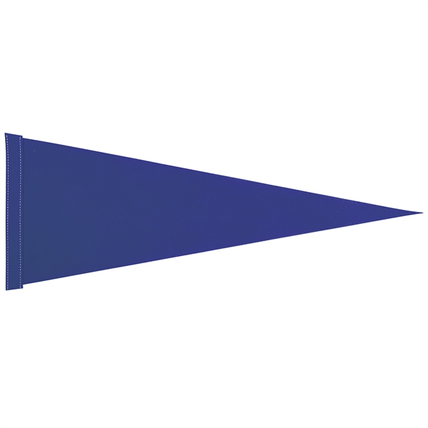 Felt 9" x 24" pennant with edge strip.... from ASI 77280 Pepco Poms / Pepco Poms