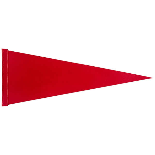 Felt 9" x 24" pennant with edge strip.... from ASI 77280 Pepco Poms / Pepco Poms