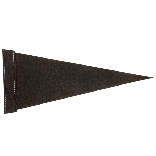 5" x 12" Felt pennant with edge strip.... from ASI 77280 Pepco Poms / Pepco Poms