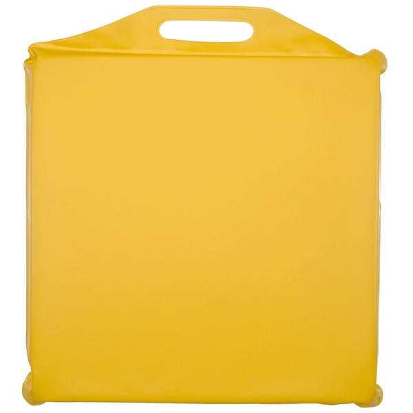 Thick, durable 10 mil. phthalate-free vinyl seat cushion with a built-in... from ASI 77280 Pepco Poms / Pepco Poms