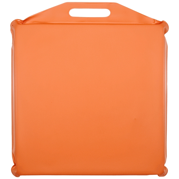 Thick, durable 10 mil. phthalate-free vinyl seat cushion with a built-in... from ASI 77280 Pepco Poms / Pepco Poms