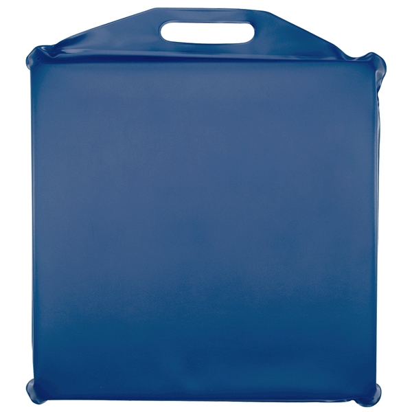 Thick, durable 10 mil. phthalate-free vinyl seat cushion with a built-in... from ASI 77280 Pepco Poms / Pepco Poms
