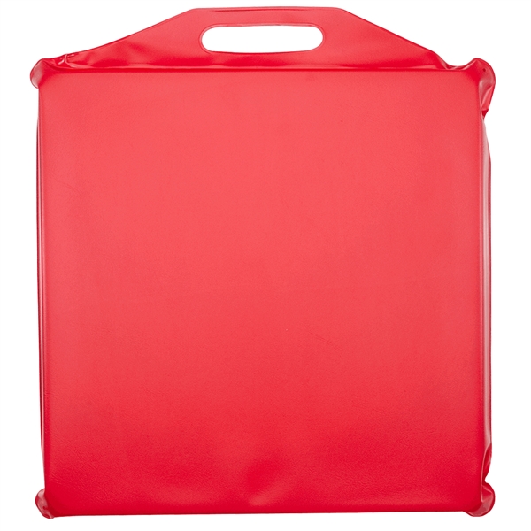 Thick, durable 10 mil. phthalate-free vinyl seat cushion with a built-in... from ASI 77280 Pepco Poms / Pepco Poms