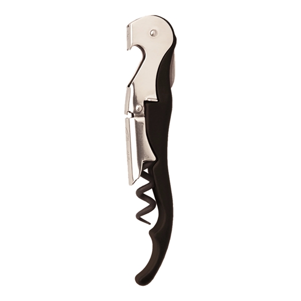 Classic corkscrew with double-lever and a knife blade and cap lifter.... from ASI 55450 Franmara Inc