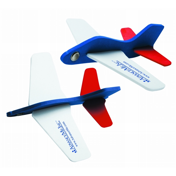 5 1/2" soft foam airplane glider toy.... from ASI 63549 Jornik Manufacturing Corp / Jornik