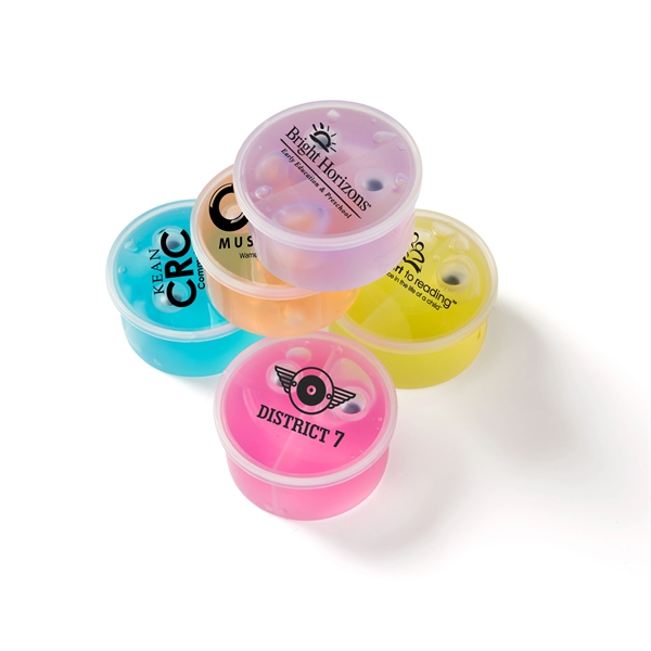 Bouncing putty in container with 2 little googly eyeballs.... from ASI 63549 Jornik Manufacturing Corp / Jornik