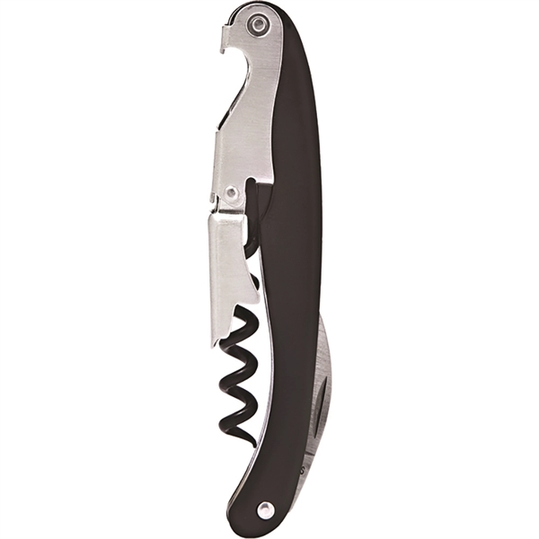 Waiter's corkscrew that features a non-stick spiral and an enameled steel... from ASI 55450 Franmara Inc
