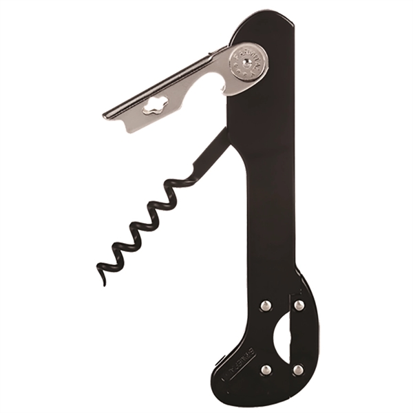 Waiter's corkscrew with a non-stick coated spiral and patented floating axis... from ASI 55450 Franmara Inc