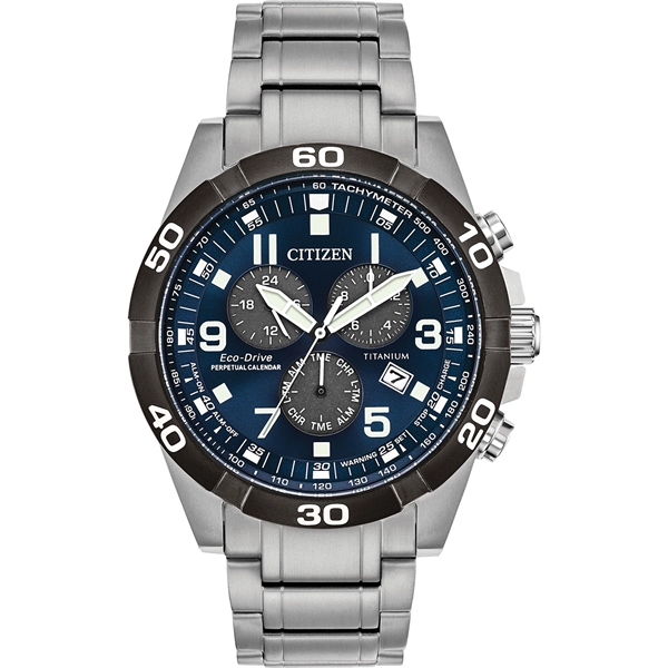 Take things up a notch with this Super Titanium™ CITIZEN Brycen... from ASI 61966 HPG / HPG Gold Beacon Premium Brands