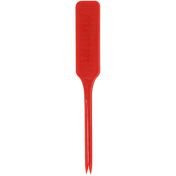 6" two-prong plastic lobster picks with rectangular topper.... from ASI 59683 Harco Enterprises LTD / Harco Enterprises