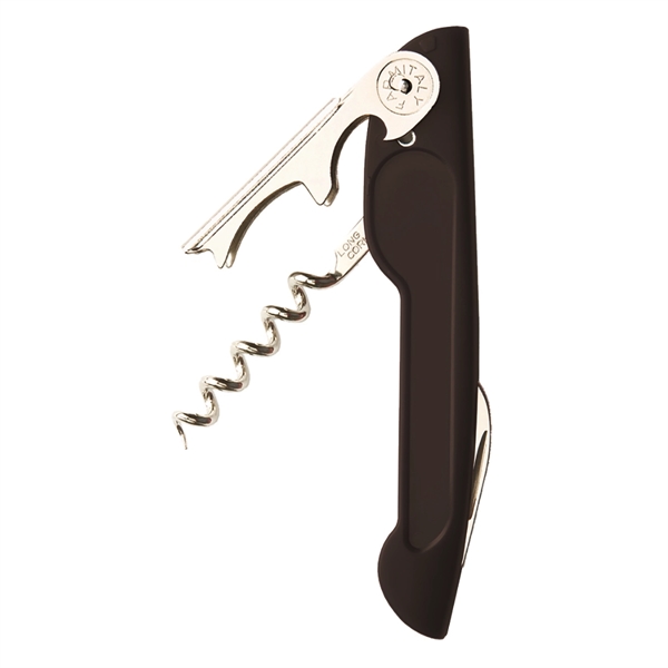 5 3/8" long, two-step waiter's corkscrew with crescent handle with spring... from ASI 55450 Franmara Inc