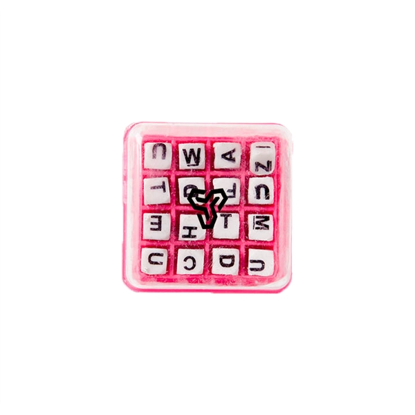 1 3/4" x 1 1/4" Shake-a-Word plastic game with 16 letter... from ASI 63549 Jornik Manufacturing Corp / Jornik