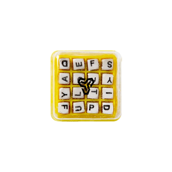 1 3/4" x 1 1/4" Shake-a-Word plastic game with 16 letter... from ASI 63549 Jornik Manufacturing Corp / Jornik