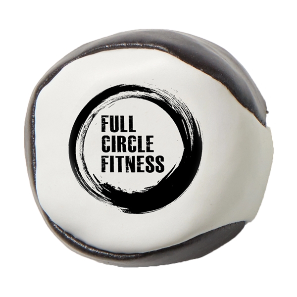 2" two-tone hacky sack, offered in two-tone colors.... from ASI 63549 Jornik Manufacturing Corp / Jornik