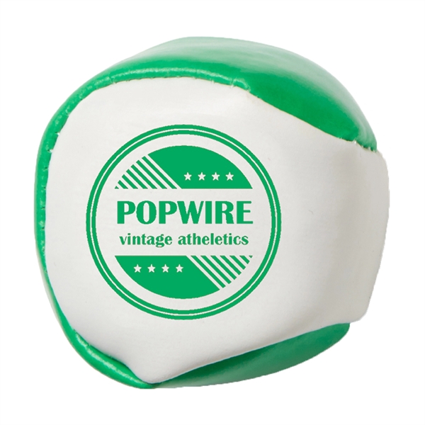 2" two-tone hacky sack, offered in two-tone colors.... from ASI 63549 Jornik Manufacturing Corp / Jornik