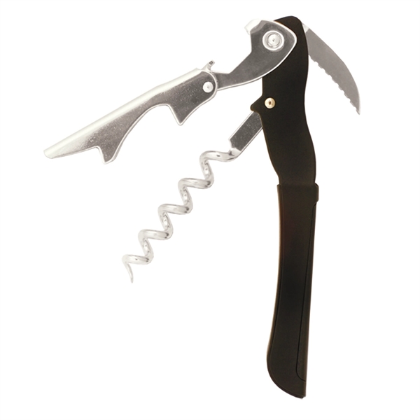 Double-step waiter's corkscrew with a unique 1 1/8" extender arm attached... from ASI 55450 Franmara Inc