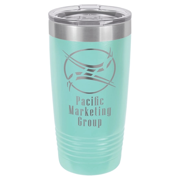 Polar Camel 20 oz. Vacuum Insulated Tumbler w/ Clear Lid... from ASI 72657 Active Life Promo / Apres Ski Active Life Promo